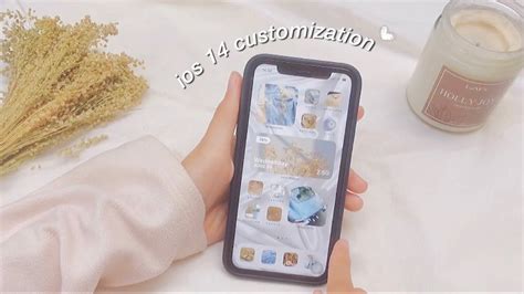 Customizing My Iphone 📱 Ios 14 How To Have An Aesthetic Phone 🌹 Youtube