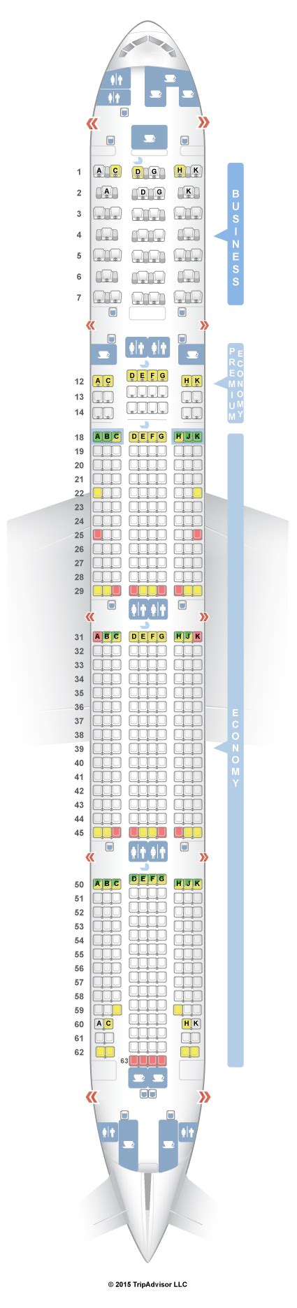 Spirit Flights Seating Chart