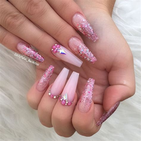 Pink Acrylic Nail Designs 35 Of The Best Pink Nail Art Designs On Instagram 2020 We Ve