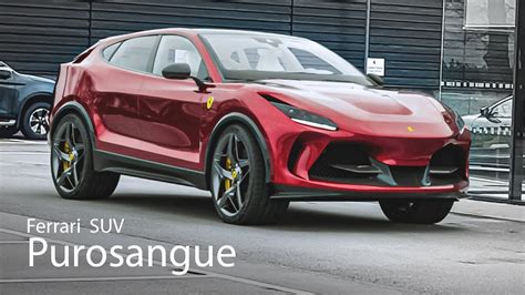 2022 Ferrari Suv First Look Prototype Concept 4k 60fps Youtube