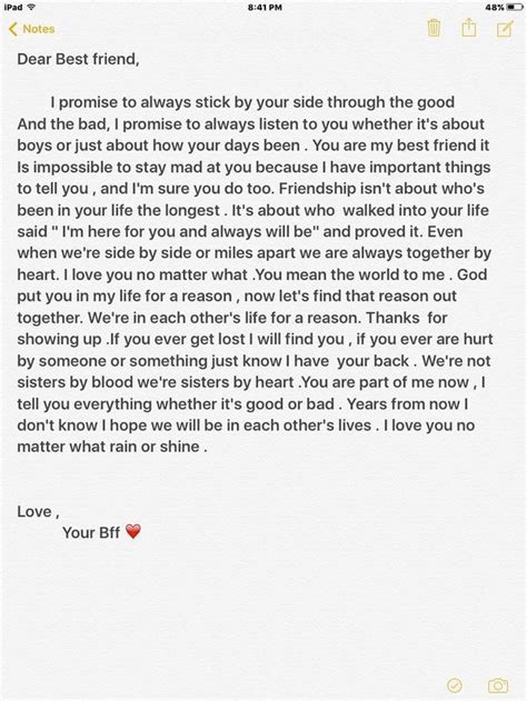 Pin By 🔥addison🔥 On Friendship Letters Letter To Best Friend Words