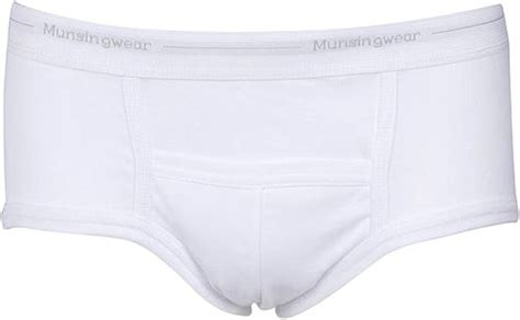Munsingwear Mid Rise Pouch Brief 3 Pack White At Amazon Mens