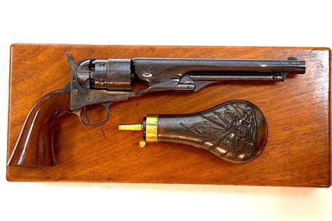 Colt 1860 Army Revolver Cased With Accessories