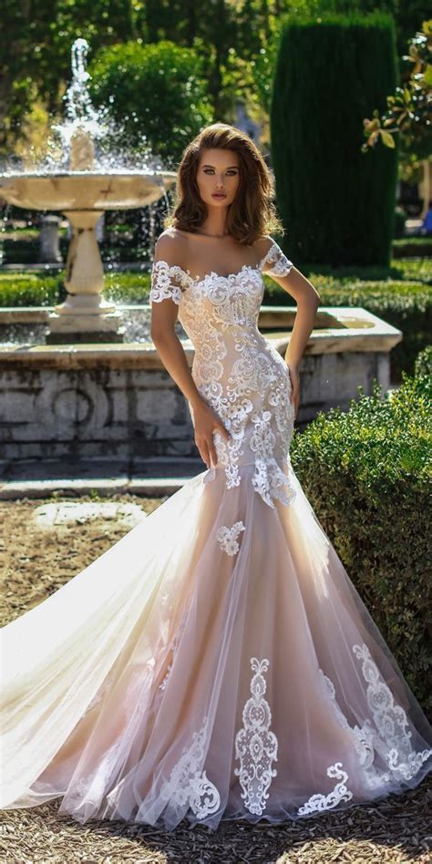 Off shoulder brautkleid, lange zug meerjungfrau brautkleid, bestickte spitze brautkleid, personalisierte hochzeitskleid. 27 Meerjungfrau Brautkleider Sie bewundern Meerjungfrau ...