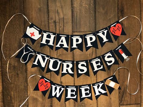 Excited To Share This Item From My Etsy Shop Happy Nurses Week Banner