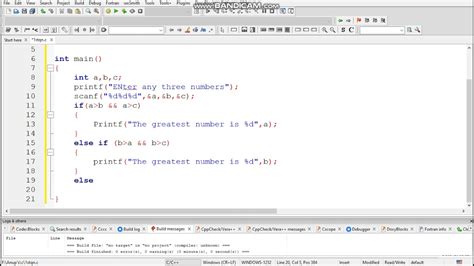 C Program To Find Largest Among Three Numbers Tutorial World Riset