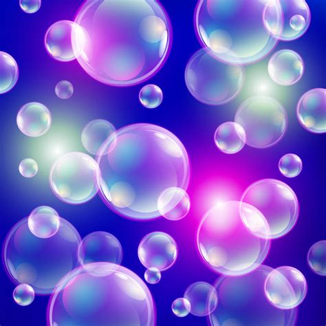 Beautiful Bubbles Background Illustration Vector 14 Free Download