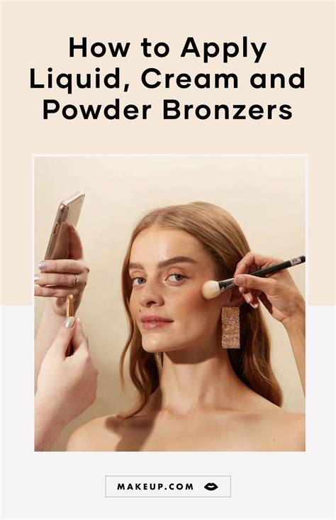 how to apply liquid cream and powder bronzers by l oréal makeup artist tips