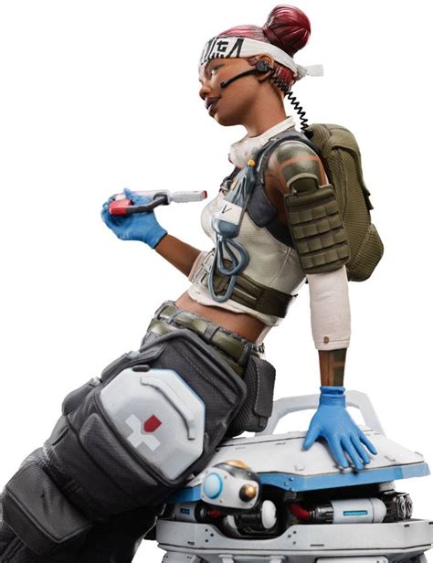 Apex Legends Figures Of Fandom Lifeline 23 Cm Pvc Statue Videogames