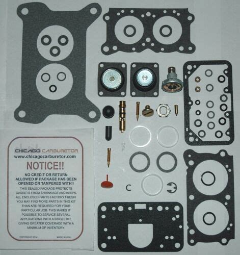 Hi Performance 7448 Holley Carburetor Kit 350 Cfm Model 2300 2 Barrel