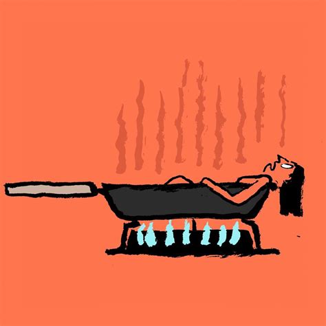 jean jullien illustrates the french heat wave art agenda phaidon