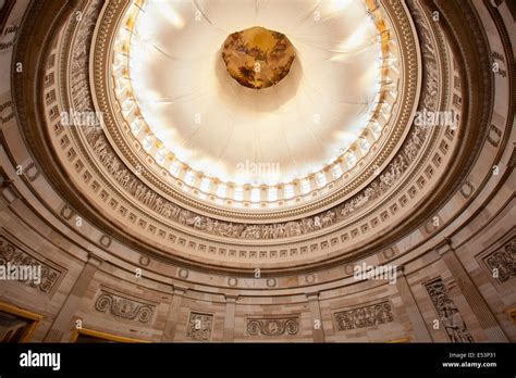 Us Capitol Rotunda Ceiling In Washington Dc Stock Photo Alamy