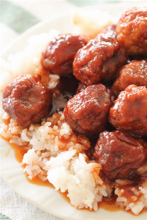 Slow Cooker Sweet And Tangy Meatballs Recipe Recipe In 2022 Easy