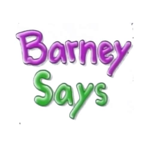 Barney Says Logo Season 2 By Kadenmod9stheroblox On Deviantart