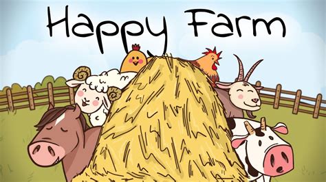 Happy Farm For Children Animal Sounds Animals In The Countryside