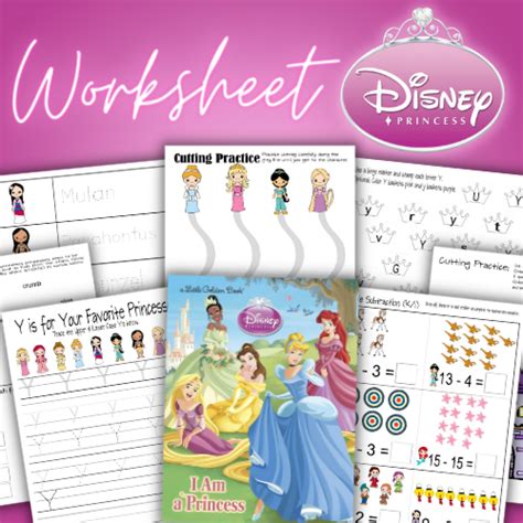 Disney Princess Worksheets Activity Sheets Made By Teachers