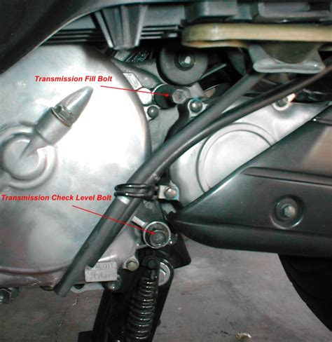 No fi light, and only 1st gear3. Transmission Fluid Fill Plug - Suzuki Burgman Forum
