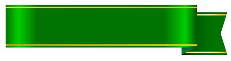 Green Banner Png Clipart Picture Clipart Best Clipart Best
