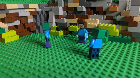 Lego Minecraft Animation Youtube