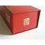Rigid Luxury Red Color Folding Gift Boxes Foldable Magnet Closure Paper 