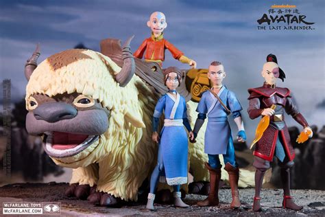 Avatar The Last Airbender Figures Coming To Mcfarlane Toys