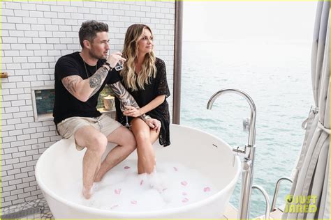 Country Music Stars Michael Ray And Carly Pearce Hit The Beach During Their Honeymoon Photo