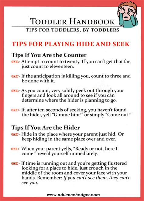 How To Play Hide And Seek Hedger Humor