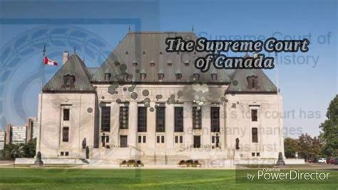 The Supreme Court Of Canada Youtube