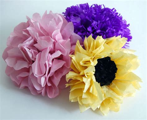 You don't have to wait for may flowers, you can make your very own. Create Quick and Easy Tissue Paper Flowers in Minutes ...