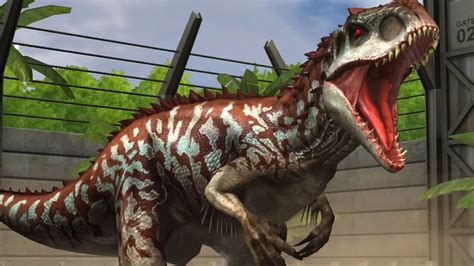 Jurassic World The Game Indominus Rex Evolution 3 Hybrid Youtube