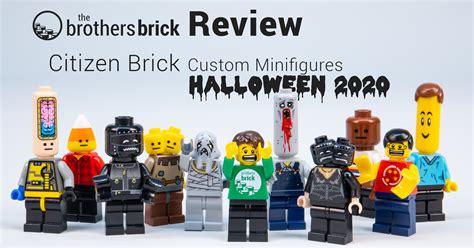 Citizen Bricks Custom Lego Minifigure Elements For Halloween 2020