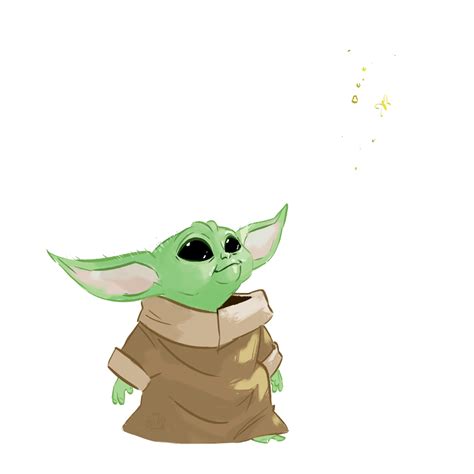 Baby Yoda Drawing Jordan Lee Hensley