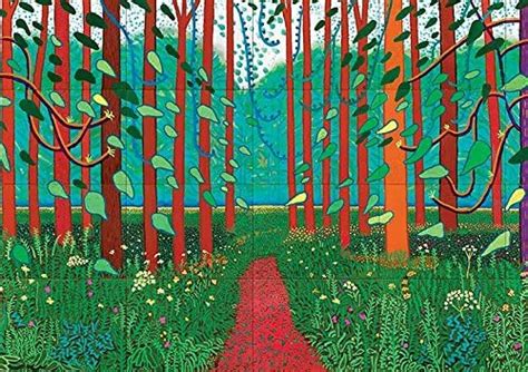 David Hockney The Arrival Of Spring In Woldgate Poster A1 841 X 594mm