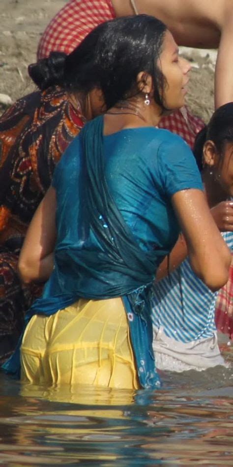 Wet Ideas In Women Bathing Desi Beauty Wet Dress