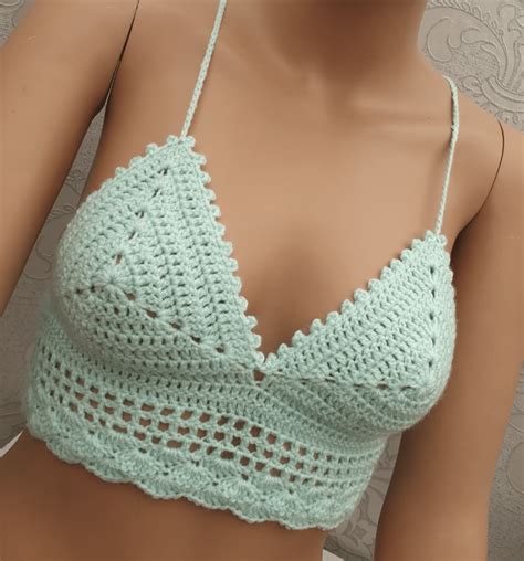 Freecrochet Free Crochet Pattern Crop Top Bikini Top Hot Sex Picture