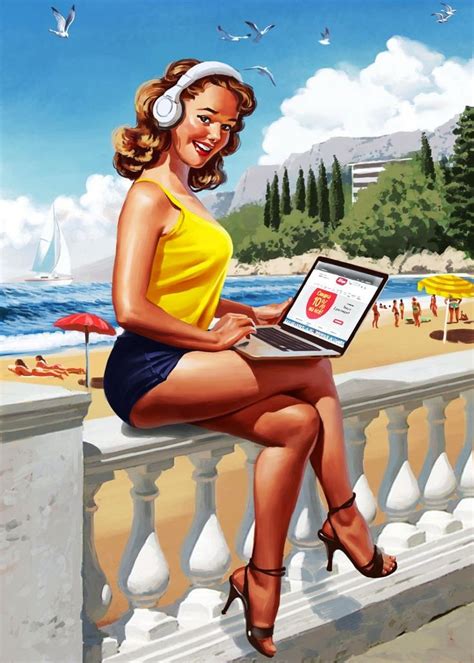 1000 Images About Pinup Russia On Pinterest Calendar 2014 Illustrators And Pin Up Girls