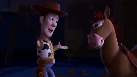 Toy Story 2 Bullseye Helps Woody To Get His Arm Back Youtube