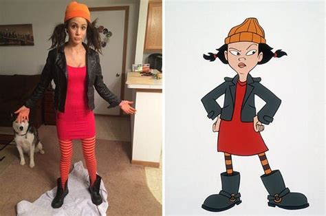 24 Halloween Costumes Inspired By Fave School Movies And Shows Cartoon Halloween Costumes Tv