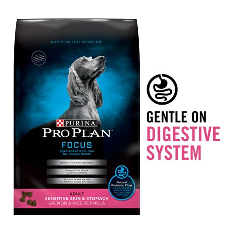 Best dog food at walmart: Purina Pro Plan Sensitive Stomach Dry Dog Food, FOCUS ...