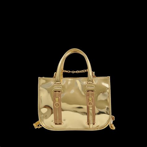 Nsew Pondichéry Gold Bag In Gold Lyst