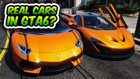 This is the most number of vehicles of any gta game thus far. Real Cars In GTA 6 - YouTube