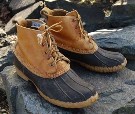 Vtg Ll Bean Duck Boots Ankle Boots Men S Size By Emeraldcityretro
