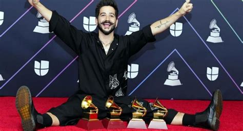 Camilo Celebra Con Evaluna Su Triunfo En Los Latin Grammy 2021