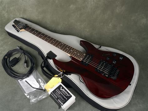 Find credit card for jewelry. Line 6 Variax JTV-89F - Blood Red w/Gig Bag - 2nd Hand | Rich Tone Music