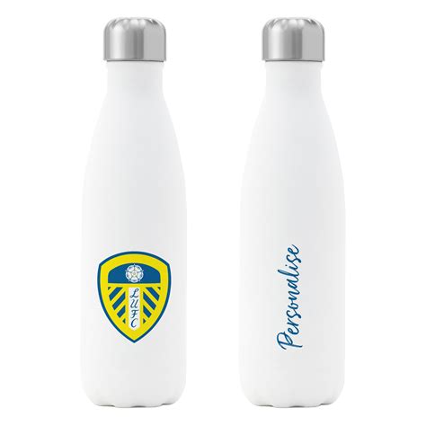 Leeds united fc match results, scores, goals, standings, odds and more! Leeds United FC - Club Badge Insulated Water Bottle ...