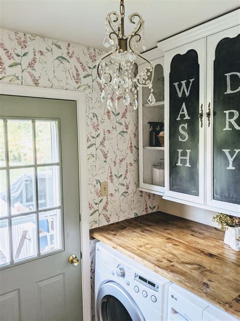 100 Laundry Room Makeover Diy Vintage Chic Laundry Room On A Budget