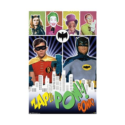 Trends International Dc Comics Tv Batman Tv Series Pow Wall Poster