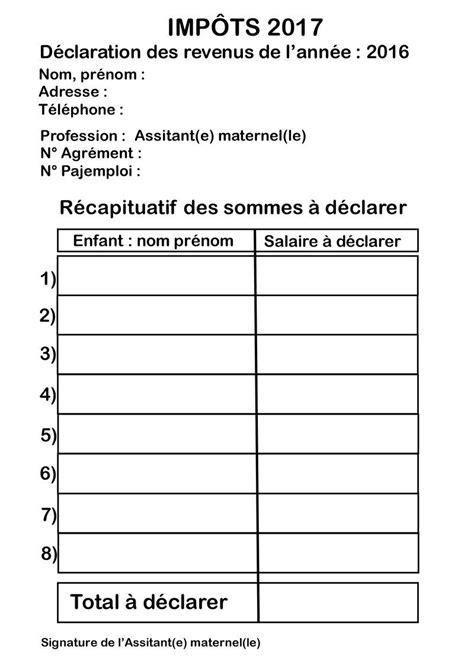 Maybe you would like to learn more about one of these? IMPÔTS 2017 TABLEAUX DE DECLARATIO