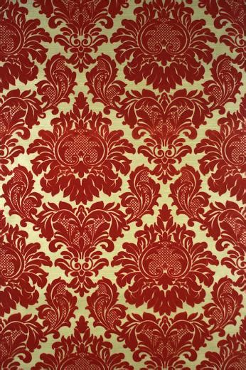 Free Download Victorian Flocked Velvet Wallpaper Tone On Tone Burgundy