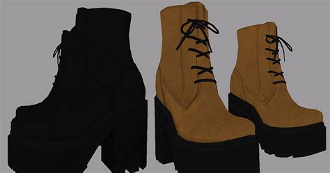 Sims 4 Ccs The Best Boots By Lumy Sims